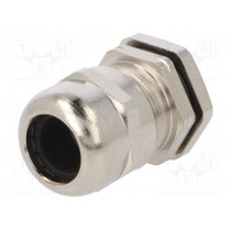 RRPLPG-9; Cable gland; IP68; Mat: brass; Body plating: nickel; RAYCHEM RPG