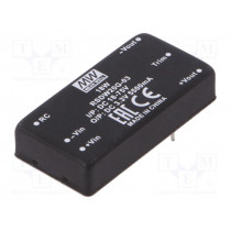 RSDW20G-03; Converter: DC/DC; 20W; Uin: 18÷75V; 3.3VDC; Iout: 5500mA; 2