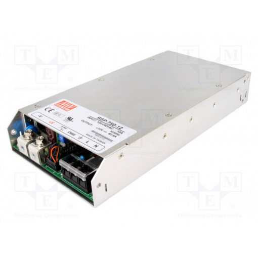 RSP-750-12; Power supply: switched-mode; modular; 750W; 12VDC; 250x127x41mm; MEAN WELL