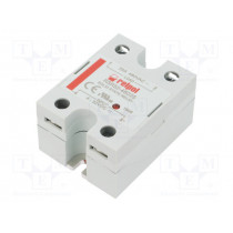RSR52-48D25; Relay: solid state; Ucntrl: 4÷32VDC; 25A; 48÷530VAC; -30÷80°C; IP20; RELPOL