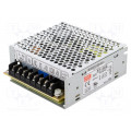 RT-50D; Power supply: switched-mode; modular; 51W; 5VDC; 99x97x36mm; 24VDC; MEAN WELL