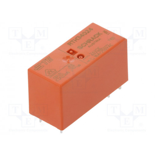 1415039-1; Relay: electromagnetic; SPST-NO; Ucoil: 24VDC; 16A/250VAC; 16A; TE Connectivity