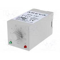 RTX-132 220/230 12 MIN; Timer; 1÷12min; DPDT; 230VAC/5A; 220÷230VAC; 220÷230VDC; undecal; SCHNEIDER ELECTRIC