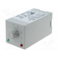 RTX-133 24/48 1,2SEK; Timer; 0,1÷1,2s; 230VAC/5A; 24÷48VAC; 24÷48VDC; socket; -10÷55°C; SCHNEIDER ELECTRIC