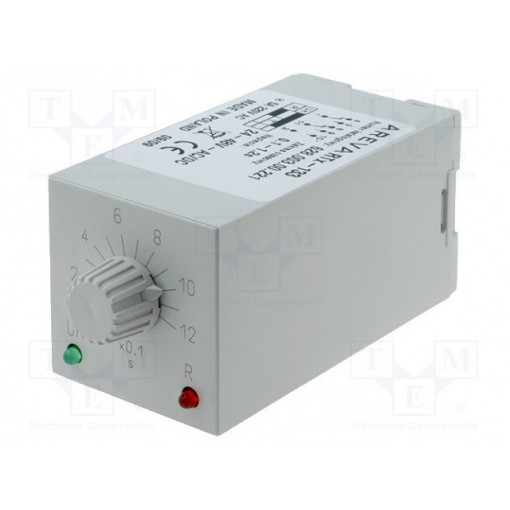 RTX-133 24/48 1,2SEK; Timer; 0,1÷1,2s; 230VAC/5A; 24÷48VAC; 24÷48VDC; socket; -10÷55°C; SCHNEIDER ELECTRIC