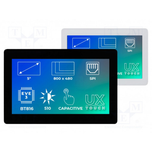 RVT50UQBNWC01; Display: TFT; 5 RVT50UQBNWC01; Display: TFT; 5