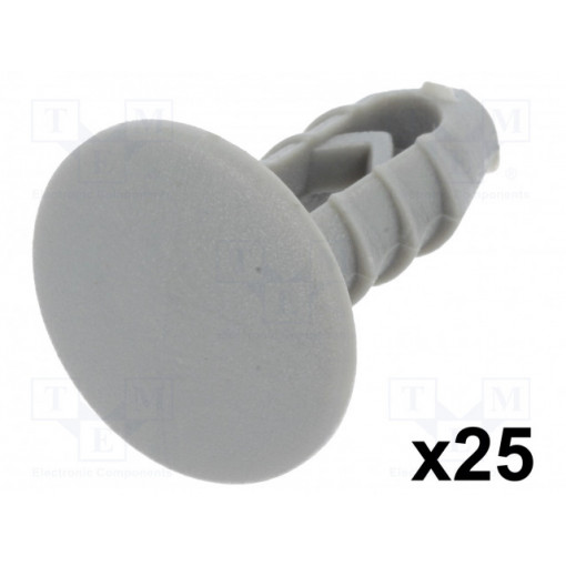 10067; Trim clip; 25pcs; Alfa Romeo,Fiat,Lancia; L: 20.3mm; polyamide; ROMIX