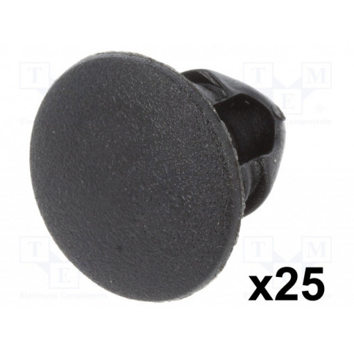 10130; Gasket clip; 25pcs; Alfa Romeo,Fiat,Lancia; L: 10.7mm; polyamide; ROMIX