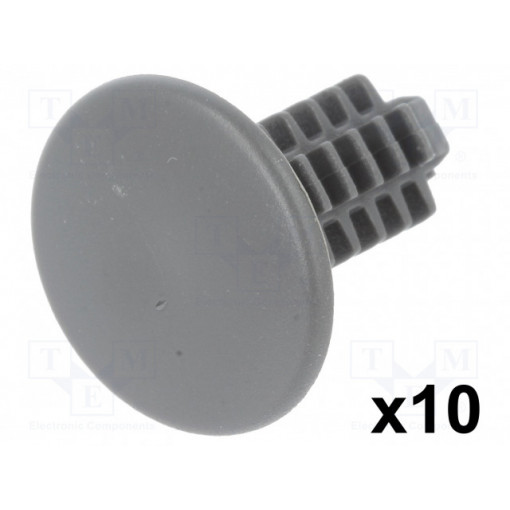 10161; Trim clip; 10pcs; Fiat; OEM: 712113631; L: 19.2mm; polyamide; ROMIX