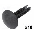 10402; Trim clip; 10pcs; Alfa Romeo; OEM: 60503348; L: 30.2mm; polyamide; ROMIX