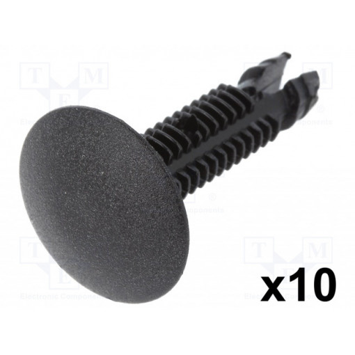 10402; Trim clip; 10pcs; Alfa Romeo; OEM: 60503348; L: 30.2mm; polyamide; ROMIX