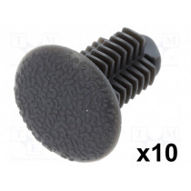 10495; Trim clip; 10pcs; Citroën,Opel,Peugeot; OEM: 2346824,896457; ROMIX