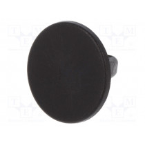 10551; Trim clip; 10pcs; Dacia,Renault; OEM: 7703077117; L: 14.6mm; black; ROMIX