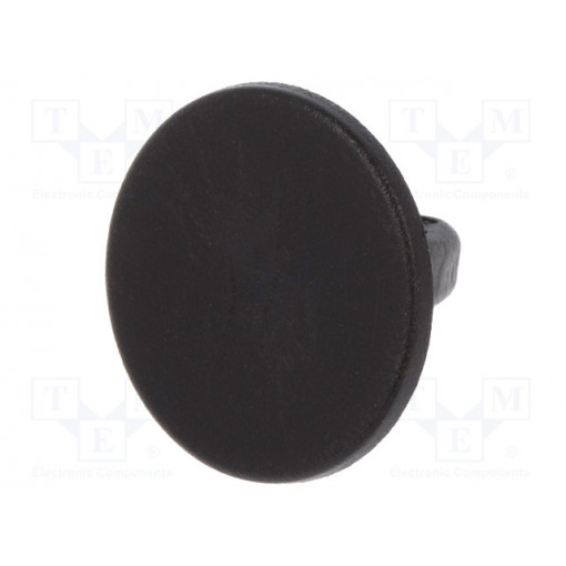 10551; Trim clip; 10pcs; Dacia,Renault; OEM: 7703077117; L: 14.6mm; black; ROMIX