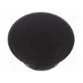 10907; Stopper; 10pcs; VW; OEM: 1H0837111A; polyamide; black; 21.8mm; ROMIX