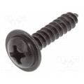 59201; Screw; 100pcs; 16mm; steel; black; Thread: 3,5; 3,5x16; ROMIX