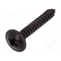 59203; Screw; 100pcs; 22mm; steel; black; Thread: 3,5; 3,5x22; ROMIX