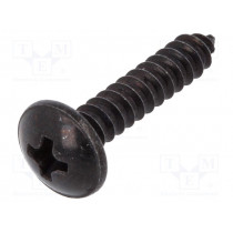 59212; Screw; 100pcs; 22mm; steel; black; Thread: 4,2; 4,2x22; ROMIX