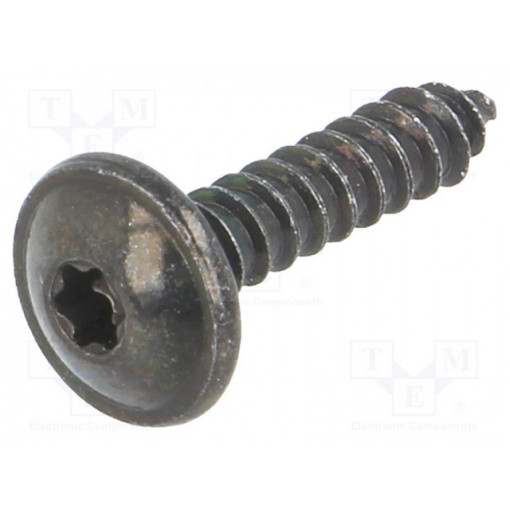 59218; Screw; 100pcs; 16mm; steel; black; Thread: 3,5; 3,5x16; ROMIX