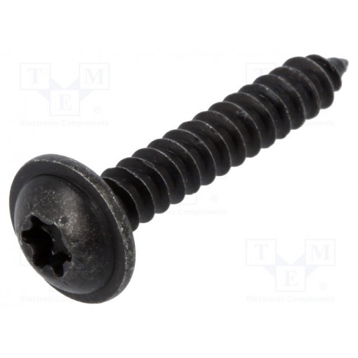 59224; Screw; 100pcs; 25mm; steel; black; Thread: 4,2; 4,2x25; ROMIX