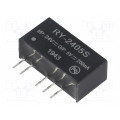 RY-2405S; Converter: DC/DC; 1W; Uin: 22.8÷25.2V; Uout: 5VDC; Iout: 200mA; SIP7; RECOM