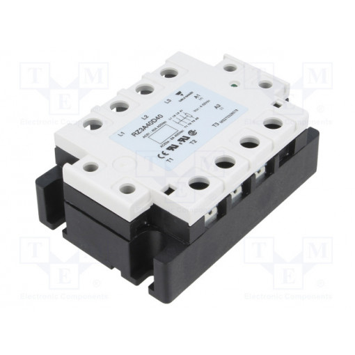 RZ3A40D40; Relay: solid state; Ucntrl: 4÷32VDC; 40A; 24÷440VAC; 3-phase; IP00; CARLO GAVAZZI