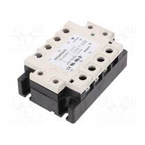 RZ3A60A55; Relay: solid state; Ucntrl: 24÷50VDC; Ucntrl: 24÷275VAC; 55A; IP00; CARLO GAVAZZI