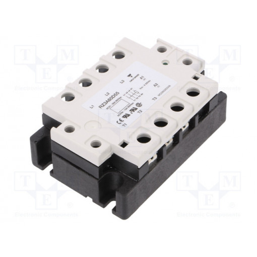 RZ3A60D55; Relay: solid state; Ucntrl: 4÷32VDC; 55A; 42÷660VAC; 3-phase; IP00; CARLO GAVAZZI