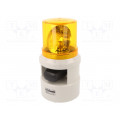 S100D-WS-24-A; Signaller: lighting-sound; 24VDC; siren,rotating light; amber; QLIGHT S100D-WS-24-A; Signaller: lighting-sound; 24VDC; siren,rotating light; amber; QLIGHT