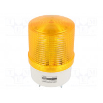 S100L-24-A; Signaller: lighting; continuous light,blinking light; amber; QLIGHT