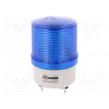 S100L-24-B; Signaller: lighting; continuous light,blinking light; blue; IP44; QLIGHT S100L-24-B; Signaller: lighting; continuous light,blinking light; blue; IP44; QLIGHT