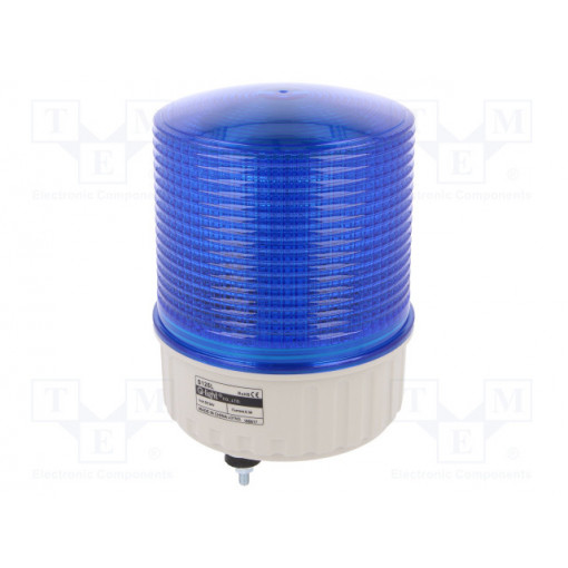 S125L-24-B; Signaller: lighting; continuous light,blinking light; blue; IP44; QLIGHT