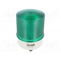 S125L-24-G; Signaller: lighting; continuous light,blinking light; green; QLIGHT