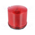 S125S-24-R; Signaller: lighting; flashing light; red; Series: S125; 24VDC; IP44; QLIGHT