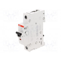 2CDS251001R0014; Circuit breaker; 230VAC; Inom: 1A; Poles: 1; DIN; Charact: C; 6kA; ABB