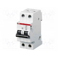 2CDS252001R0065; Circuit breaker; 400VAC; Inom: 6A; Poles: 2; DIN; Charact: B; 6kA; ABB