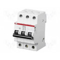 2CDS253001R0254; Circuit breaker; 400VAC; Inom: 25A; Poles: 3; DIN; Charact: C; 6kA; ABB