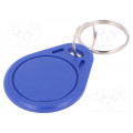 S303B-BE; RFID pendant; ISO/IEC14443-3-A; blue; 13.56MHz; Mat: plastic; 4g; 