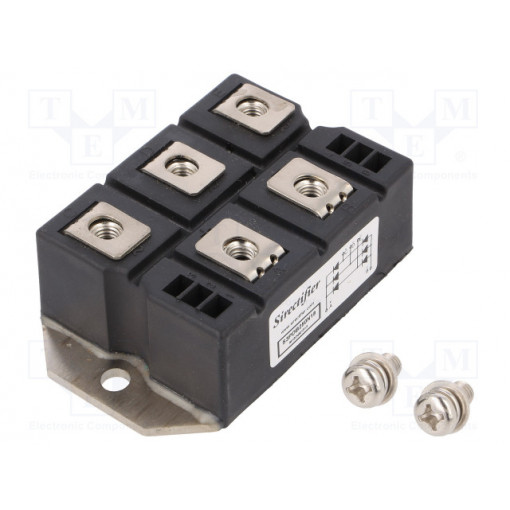 S3PDB250N18; Three-phase bridge rectifier; Urmax: 1.8kV; If: 250A; Ifsm: 2.8kA; SIRECTIFIER