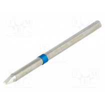 S60CH025; Tip; chisel; 2.5mm; 325÷358°C; Similar types: SSC-636A; THERMALTRONICS