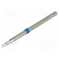 S60DS023; Tip; hoof; 3.1mm; 325÷358°C; Similar types: SSC-639A; THERMALTRONICS