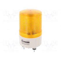 S80L-24-A; Signaller: lighting; continuous light,blinking light; amber; QLIGHT