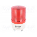 S80L-24-R; Signaller: lighting; continuous light,blinking light; red; 24VDC; QLIGHT