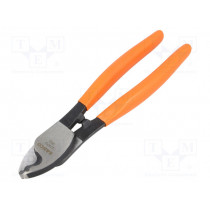 2233D-200IP; Pliers; side,cutting; forged,PVC coated handles; industrial; BAHCO