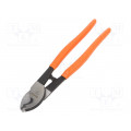 2233 D-240; Pliers; side,cutting; forged,PVC coated handles; BAHCO