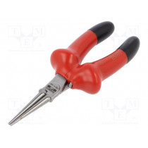2521V-160; Pliers; insulated,round; alloy steel; 160mm; 1kVAC; BAHCO