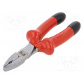 2678V-180; Pliers; insulated,universal; alloy steel; 180mm; 1kVAC; BAHCO