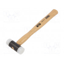 3625W-22; Hammer; 150mm; W: 60mm; 150g; Size: 22mm; round; nylon; wood; BAHCO