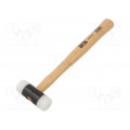3625W-28; Hammer; 275mm; W: 80mm; 300g; Size: 28mm; round; nylon; wood; BAHCO 3625W-28; Hammer; 275mm; W: 80mm; 300g; Size: 28mm; round; nylon; wood; BAHCO