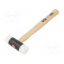 3625W-35; Hammer; 300mm; W: 100mm; 550g; Size: 35mm; round; nylon; wood; BAHCO